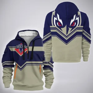 Adelaide 36ers Hoodie Half Zipper  NBL 2025 For Fan Adelaide 36ers HVN1191AD080125HODZ