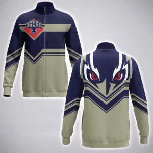 Adelaide 36ers Stand Collar Jacket  NBL 2025 For Fan Adelaide 36ers HVN1191AD080125SCJ
