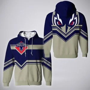 Adelaide 36ers Zipper Hoodie  NBL 2025 For Fan Adelaide 36ers HVN1191AD080125ZHD