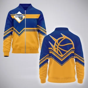 Brisbane Bullets Bomber Jacket  NBL 2025 For Fan Brisbane Bullets HVN1191BB080125BOB