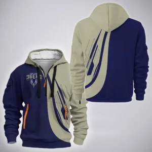 Adelaide 36ers Hoodie Half Zipper  NBL 2025 For Fan Adelaide 36ers HVN1192AD080125HODZ