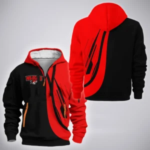 Perth Wildcats Hoodie Half Zipper  NBL 2025 For Fan Perth Wildcats HVN1192PW080125HODZ