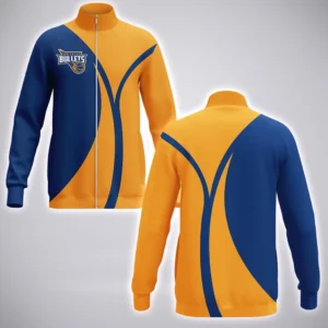 Brisbane Bullets Stand Collar Jacket  NBL 2025 For Fan Brisbane Bullets HVN1193BB080125SCJ