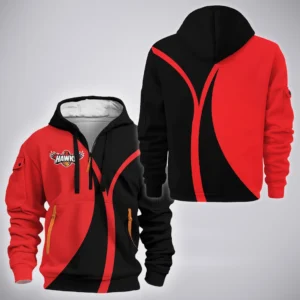 Illawarra Hawks Hoodie Half Zipper  NBL 2025 For Fan Illawarra Hawks HVN1193IH080125HODZ