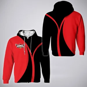 Illawarra Hawks Zipper Hoodie  NBL 2025 For Fan Illawarra Hawks HVN1193IH080125ZHD