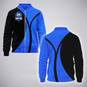 Melbourne United Bomber Jacket  NBL 2025 For Fan Melbourne United HVN1193MU080125BOB