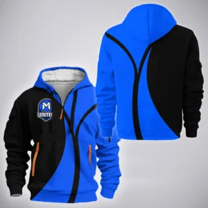 Melbourne United Hoodie Half Zipper  NBL 2025 For Fan Melbourne United HVN1193MU080125HODZ