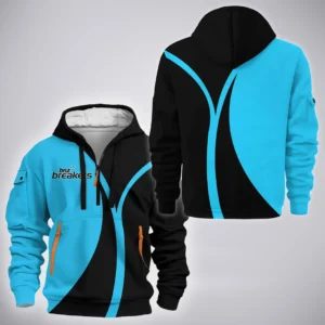 New Zealand Breakers Hoodie Half Zipper  NBL 2025 For Fan New Zealand Breakers HVN1193NB080125HODZ