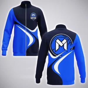 Melbourne United Stand Collar Jacket  NBL 2025 For Fan Melbourne United HVN1194MU080225SCJ
