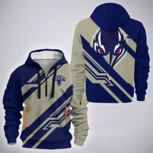 Adelaide 36ers Hoodie Half Zipper  NBL 2025 For Fan Adelaide 36ers HVN1195AD080225HODZ