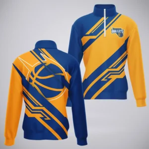 Brisbane Bullets Quarter-Zip Sweatshirt  NBL 2025 For Fan Brisbane Bullets HVN1195BB080225QZ