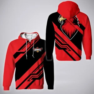 Illawarra Hawks Zipper Hoodie  NBL 2025 For Fan Illawarra Hawks HVN1195IH080225ZHD
