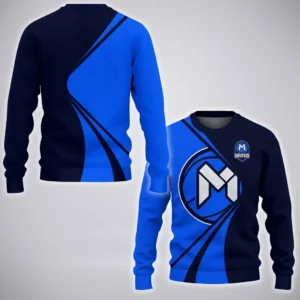 Melbourne United Sweatshirt  NBL 2025 For Fan Melbourne United HVN1196MU080525SW