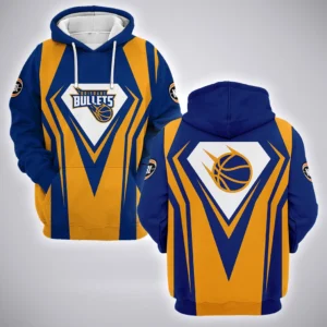 Brisbane Bullets Hoodie  NBL 2025 For Fan Brisbane Bullets HVN1197BB080525HOD