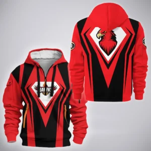 Illawarra Hawks Hoodie Half Zipper  NBL 2025 For Fan Illawarra Hawks HVN1197IH080525HODZ