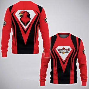 Illawarra Hawks Sweatshirt  NBL 2025 For Fan Illawarra Hawks HVN1197IH080525SW