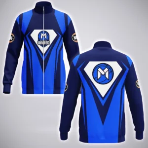 Melbourne United Stand Collar Jacket  NBL 2025 For Fan Melbourne United HVN1197MU080525SCJ