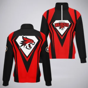 Perth Wildcats Quarter-Zip Sweatshirt  NBL 2025 For Fan Perth Wildcats HVN1197PW080525QZ