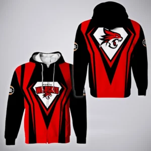 Perth Wildcats Zipper Hoodie  NBL 2025 For Fan Perth Wildcats HVN1197PW080525ZHD
