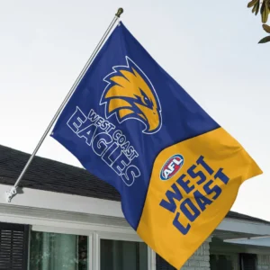West Coast Flags  AFL 2025 For Fan West Coast HVN1201WC080525FL