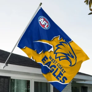 West Coast Flags  AFL 2025 For Fan West Coast HVN1202WC080525FL
