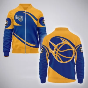Brisbane Bullets Bomber Jacket  NBL 2025 For Fan Brisbane Bullets HVN1208BB080625BOB