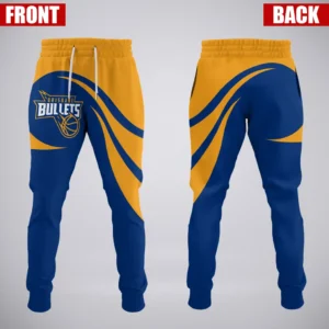 Brisbane Bullets Sweatpants  NBL 2025 For Fan Brisbane Bullets HVN1208BB080625SP