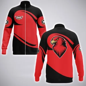 Illawarra Hawks Stand Collar Jacket  NBL 2025 For Fan Illawarra Hawks HVN1208IH080625SCJ