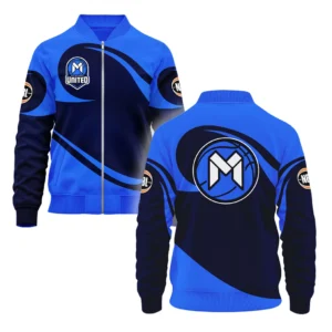 Melbourne United Bomber Jacket  NBL 2025 For Fan Melbourne United HVN1208MU080625BOB