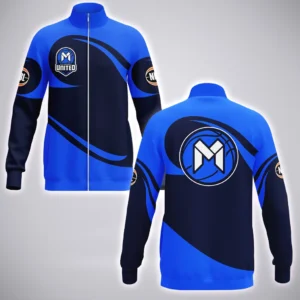 Melbourne United Stand Collar Jacket  NBL 2025 For Fan Melbourne United HVN1208MU080625SCJ