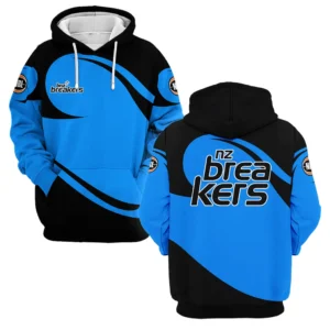 New Zealand Breakers Hoodie  NBL 2025 For Fan New Zealand Breakers HVN1208NB080625HOD