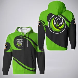 S.E. Melbourne Phoenix Zipper Hoodie  NBL 2025 For Fan S.E. Melbourne Phoenix HVN1208SP080625ZHD