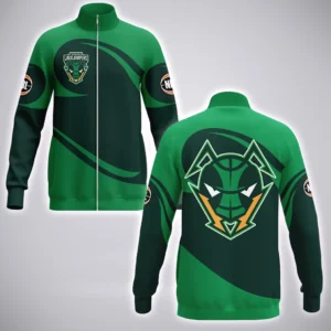 Tasmania JackJumpers Stand Collar Jacket  NBL 2025 For Fan Tasmania JackJumpers HVN1208TJ080625SCJ