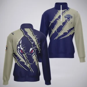 Adelaide 36ers Quarter-Zip Sweatshirt  NBL 2025 For Fan Adelaide 36ers HVN1209AD080625QZ