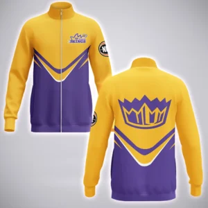 Sydney Kings Stand Collar Jacket  NBL 2025 For Fan Sydney Kings HVN1210SK080625SCJ
