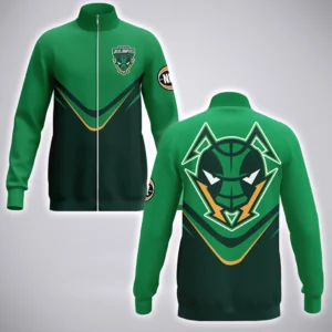 Tasmania JackJumpers Stand Collar Jacket  NBL 2025 For Fan Tasmania JackJumpers HVN1210TJ080625SCJ