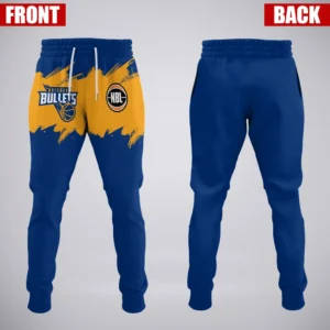 Brisbane Bullets Sweatpants  NBL 2025 For Fan Brisbane Bullets HVN1211BB080825SP