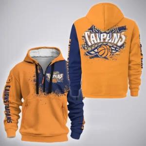 Cairns Taipans Hoodie Half Zipper  NBL 2025 For Fan Cairns Taipans HVN1211CT080825HODZ