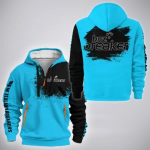 New Zealand Breakers Hoodie Half Zipper  NBL 2025 For Fan New Zealand Breakers HVN1211NB080825HODZ