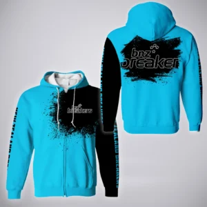 New Zealand Breakers Zipper Hoodie  NBL 2025 For Fan New Zealand Breakers HVN1211NB080825ZHD