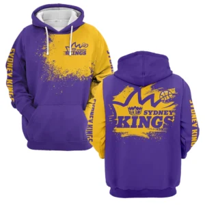 Sydney Kings Hoodie  NBL 2025 For Fan Sydney Kings HVN1211SK080825HOD