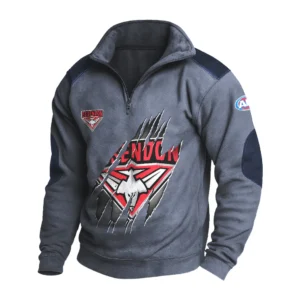 Sport Fan Stand-up Collar Sweatshirt For Sport Lover HVN1235ES081525 - Dark Gray