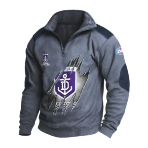 Sport Fan Stand-up Collar Sweatshirt For Sport Lover HVN1235FR081525 - Dark Gray