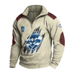 Sport Fan Stand-up Collar Sweatshirt For Sport Lover HVN1235GE081525 - Off White