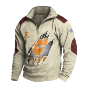 Sport Fan Stand-up Collar Sweatshirt For Sport Lover HVN1235GW081525 - Off White