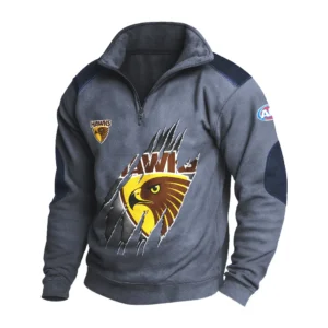 Sport Fan Stand-up Collar Sweatshirt For Sport Lover HVN1235HA081525 - Dark Gray