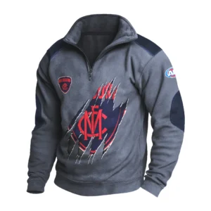 Sport Fan Stand-up Collar Sweatshirt For Sport Lover HVN1235ME081525 - Dark Gray