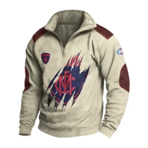 Sport Fan Stand-up Collar Sweatshirt For Sport Lover HVN1235ME081525 - Off White