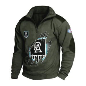Sport Fan Stand-up Collar Sweatshirt For Sport Lover HVN1235PO081525 - Army Green