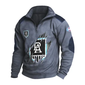 Sport Fan Stand-up Collar Sweatshirt For Sport Lover HVN1235PO081525 - Dark Gray